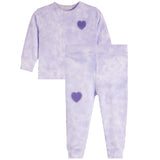 2pc Heart Tie Dye Jog Set - Denny's