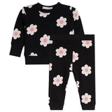 2pc Flowers Jog Set