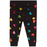 2pc Rainbow Foil Heart Jog Set