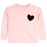 2pc French Chenille Heart Jogger Set