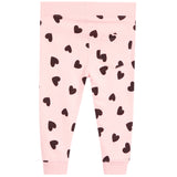 2pc French Chenille Heart Jogger Set