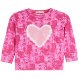 2pc French Terry Tie Dye Heart