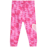 2pc French Terry Tie Dye Heart
