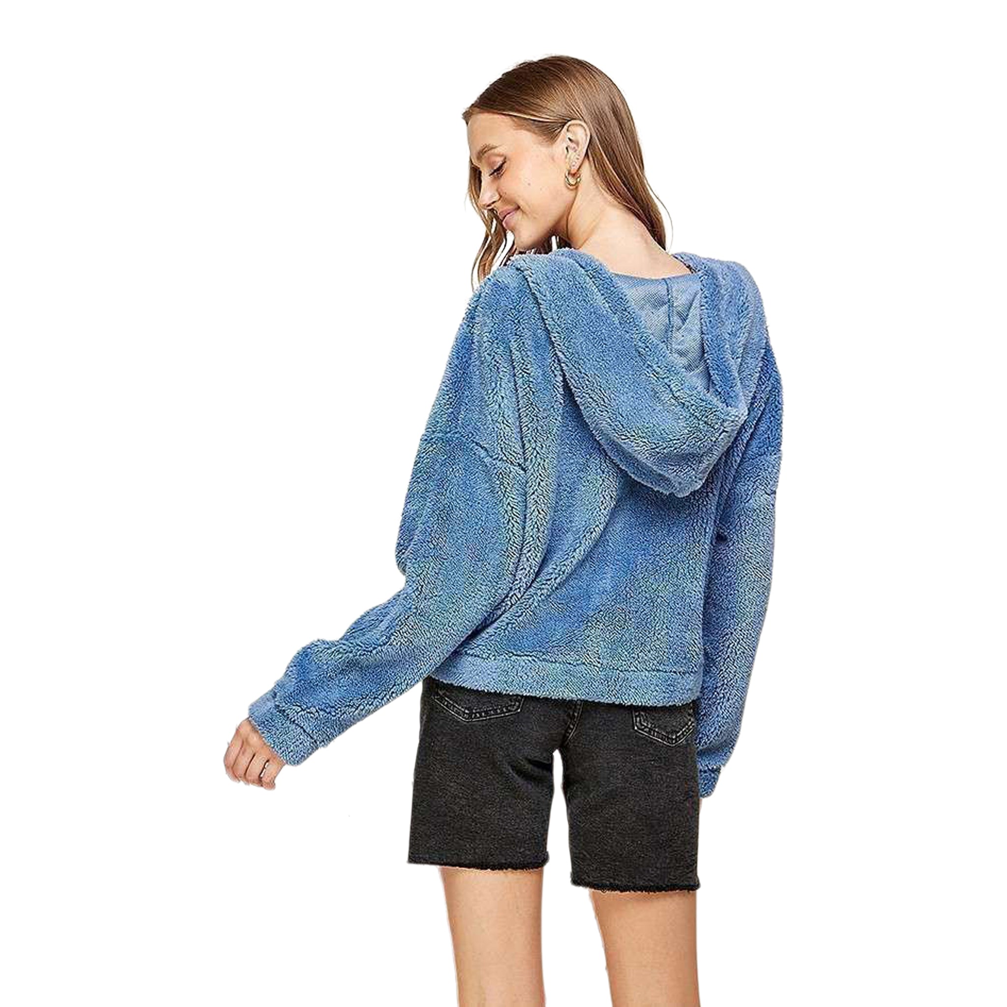 Zip Up Sherpa Jacket - Denny's