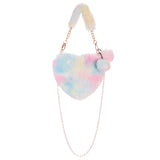 Fuzzy Heart Bag - Denny's