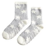 Fuzzy Stars Sock - Denny's