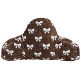 Leopard Bows Boyfriend Pillow