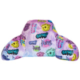 Love Peace Happiness Fuzzy Pillow - Denny's