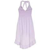 High Low Dress With Lace Bottom