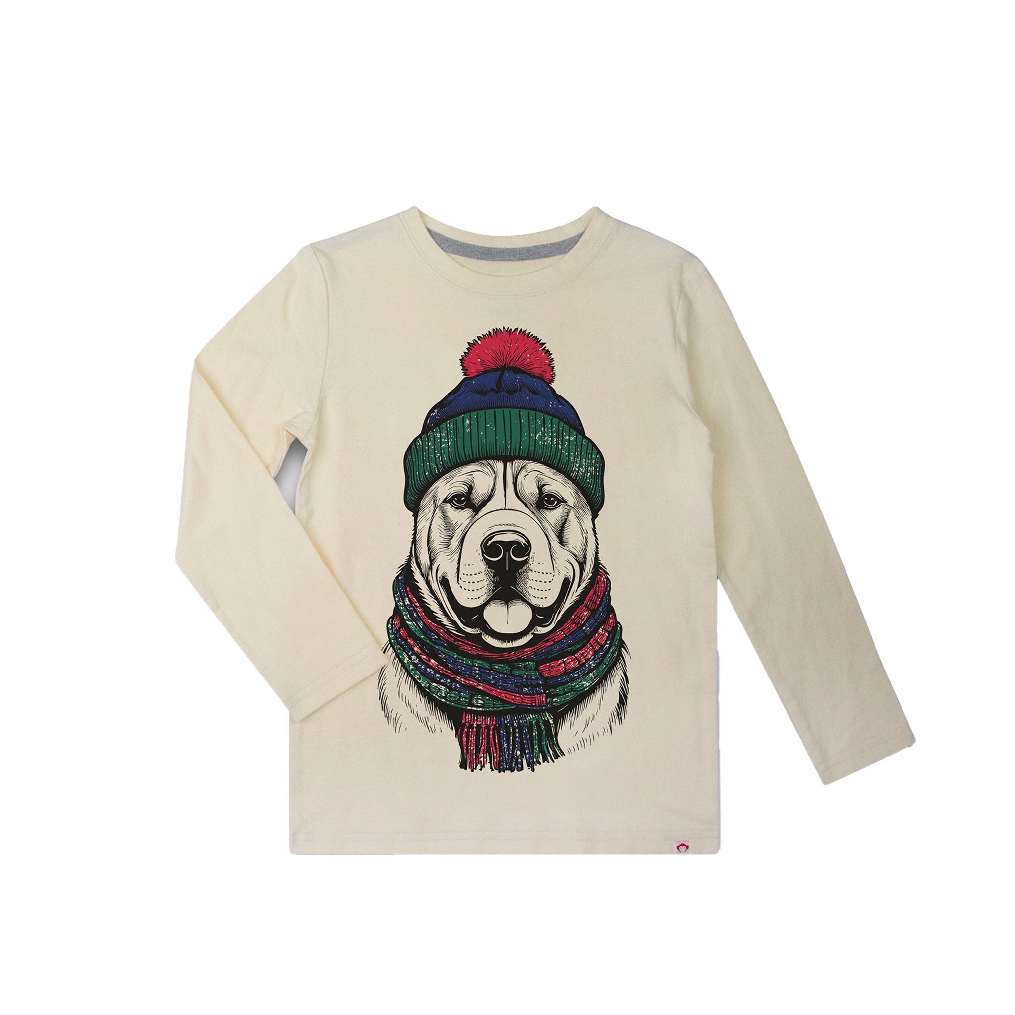 Winter Dog L/S Tee - Denny's