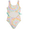 1pc Floral Surf Tie Side Monokini - Denny's