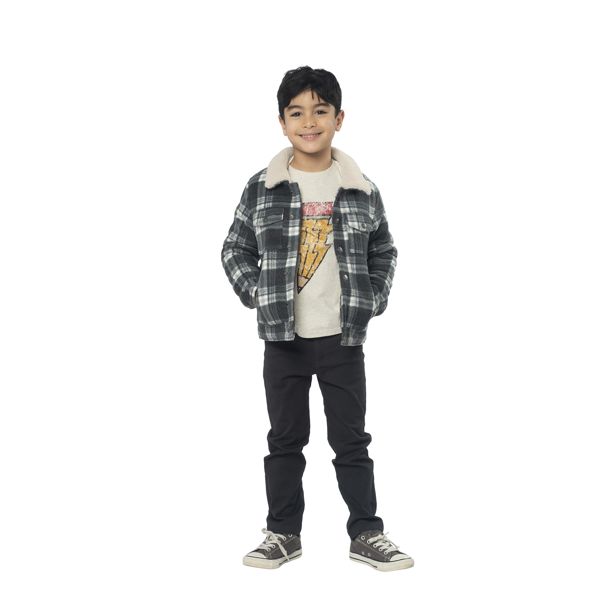 Buffalo Check Heritage Sherpa Jacket - Denny's