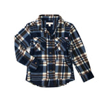 Mocha Plaid Snow Fleece Shirt - Denny's