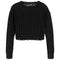 Gabby Washed Cable Sweater - Denny's