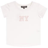 Ditsy New York Short Sleeve Rib Tee