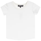 Capsleeve Ribbed Scoop Tee