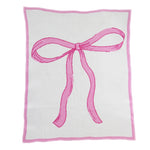 Pretty in Pink Bow Cozy Blanket - Denny's