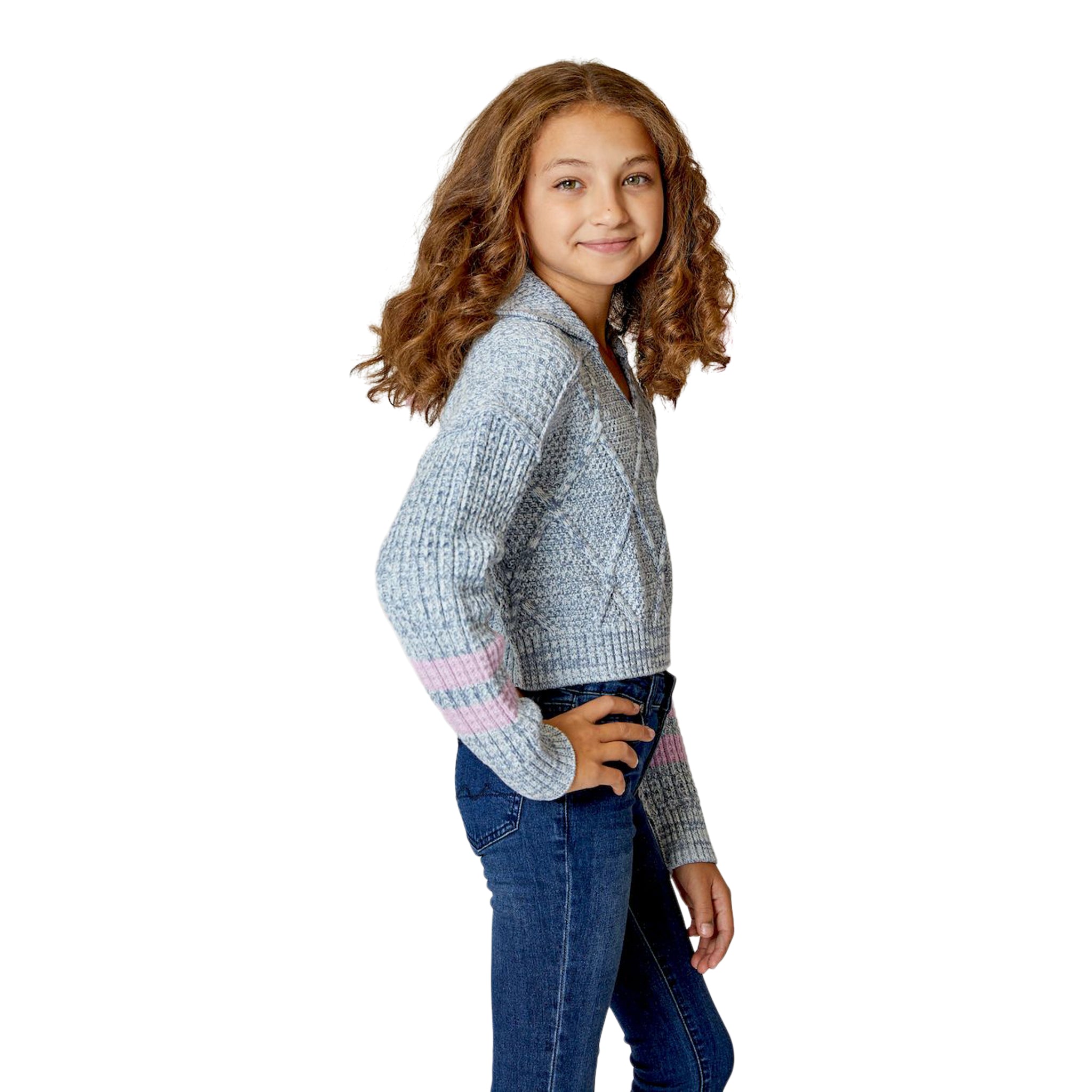 Notch Neck Sweater - Denny's