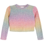 Rainbow Cable Knit Sweater - Denny's