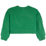 Cable Knit V-Neck Sweater - Denny's