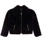 Faux Fur Collared Jacket - Denny's