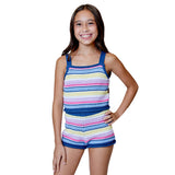 Crochet Stripe Short