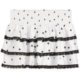 Gemma Allover Black Heart Skirt