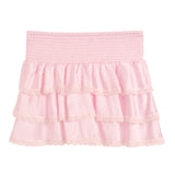 Gemma Gingham Satin Skirt