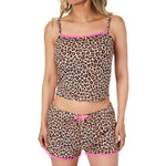 Gemma Leopard Short & Cami Set - Denny's