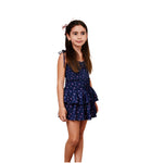 Georgia Rose Satin Smocked Top - Denny's
