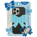Blue Bow Phone Grip - Denny's