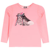 Leopard Sneaker Long Sleeve Top