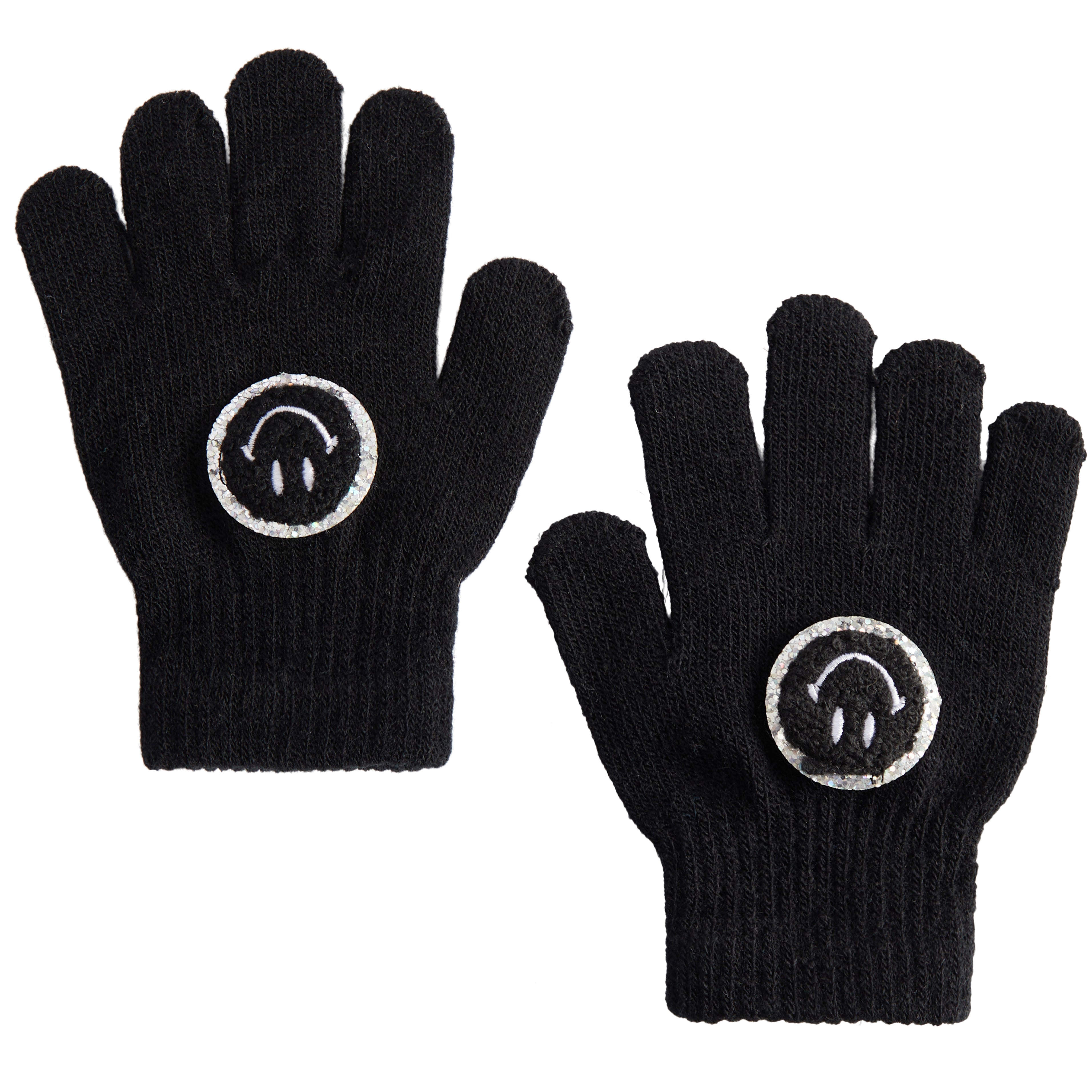 Chenille Smiley Glove - Denny's