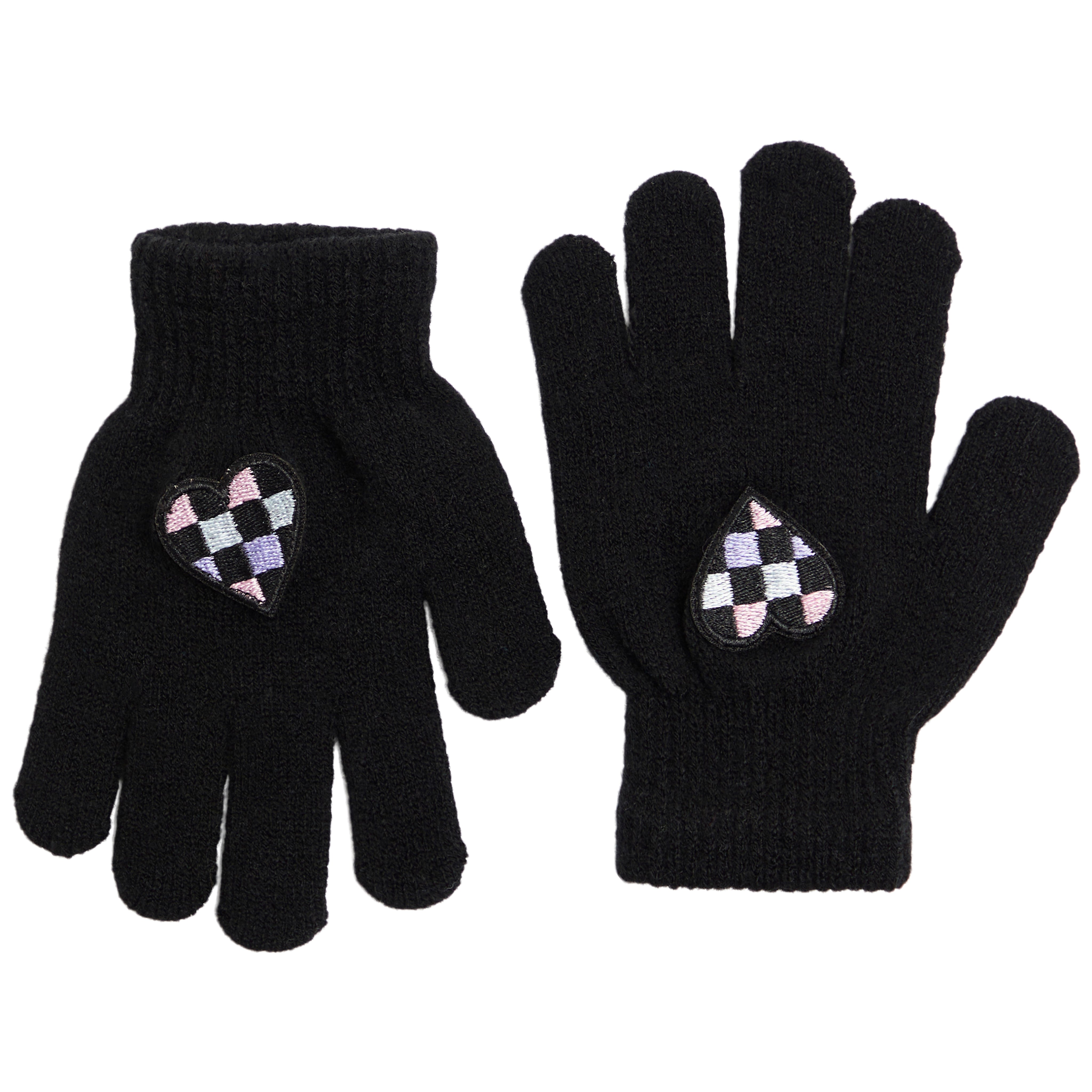 Checker Heart Glove - Denny's