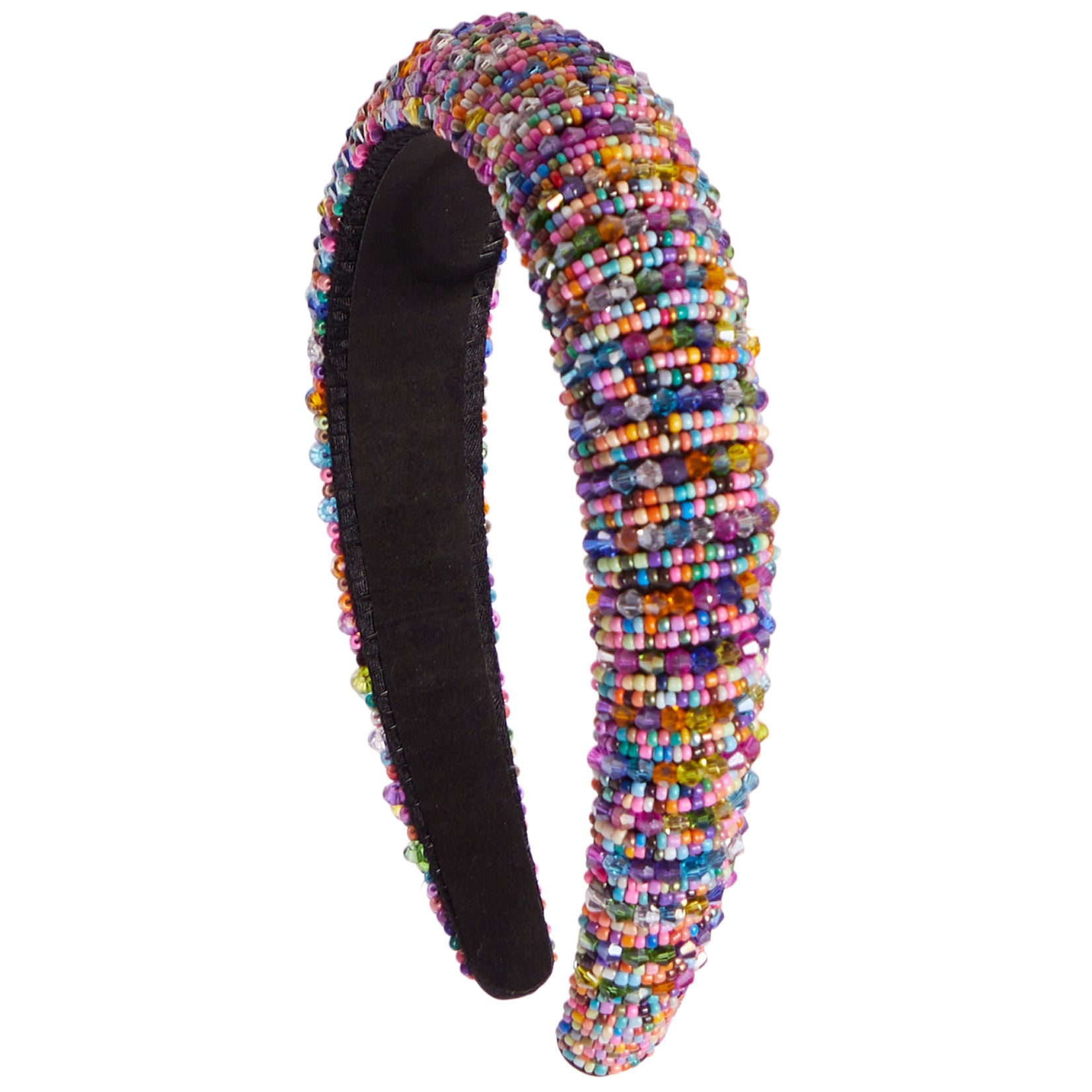 Multicolor Glass Bead Headband - Denny's