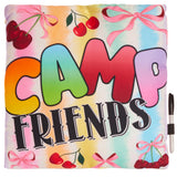 Camp Friends Cherry Autograph Pillow