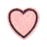 Sugar Glitter Heart Sticker Patch - Denny's