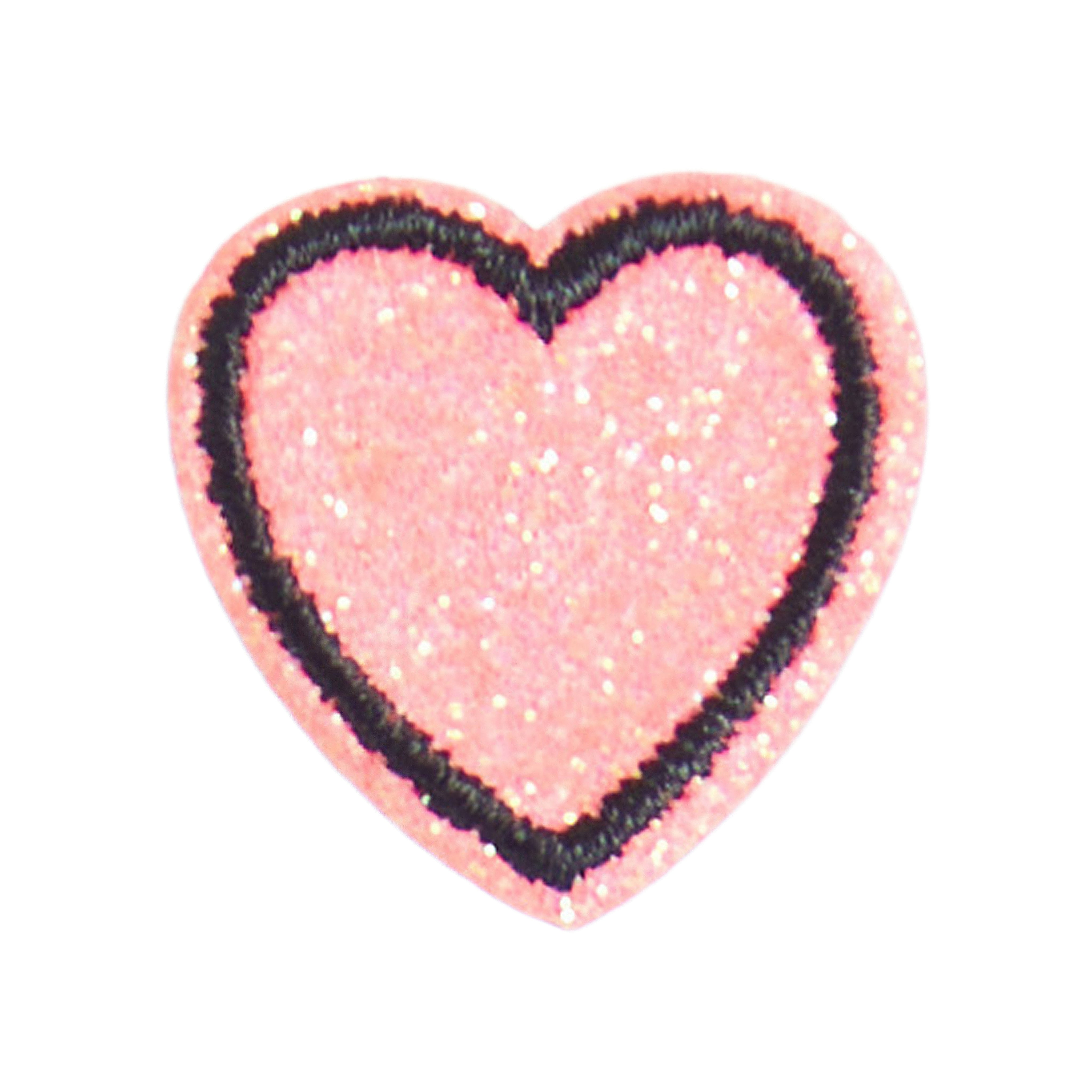 Sugar Glitter Heart Sticker Patch - Denny's