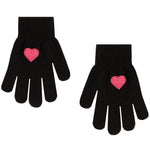 Glove with Heart Patches - Denny's