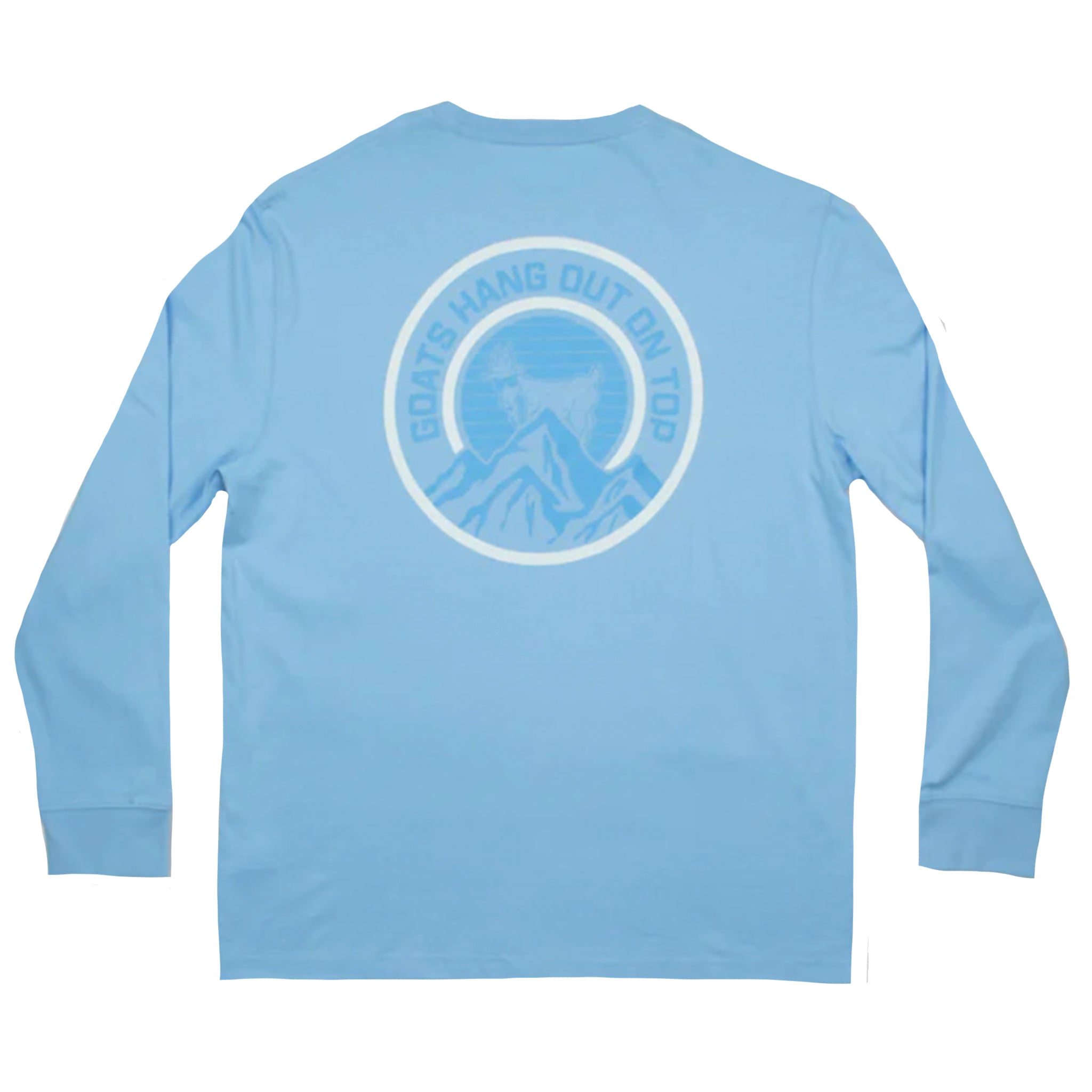 Goat Hang Out On Top Long Sleeve Tee - Denny's