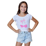 Short Sleeve Tee With Cherry