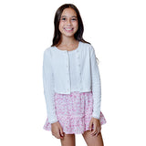 Cardigan With Lace Trim
