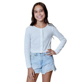 Cardigan With Lace Trim