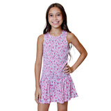 Smock Dress With Flounce Bottom