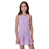 Smock Dress With Flounce Bottom