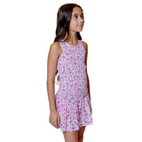 Smock Dress With Flounce Bottom