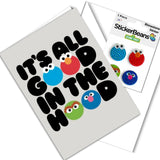 Good in the Hood Greeting Card & Sticker