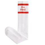 Color War Go Red Tube Sock