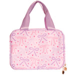 Multi Bow Lunch Bag w/Embroidered Heart - Denny's