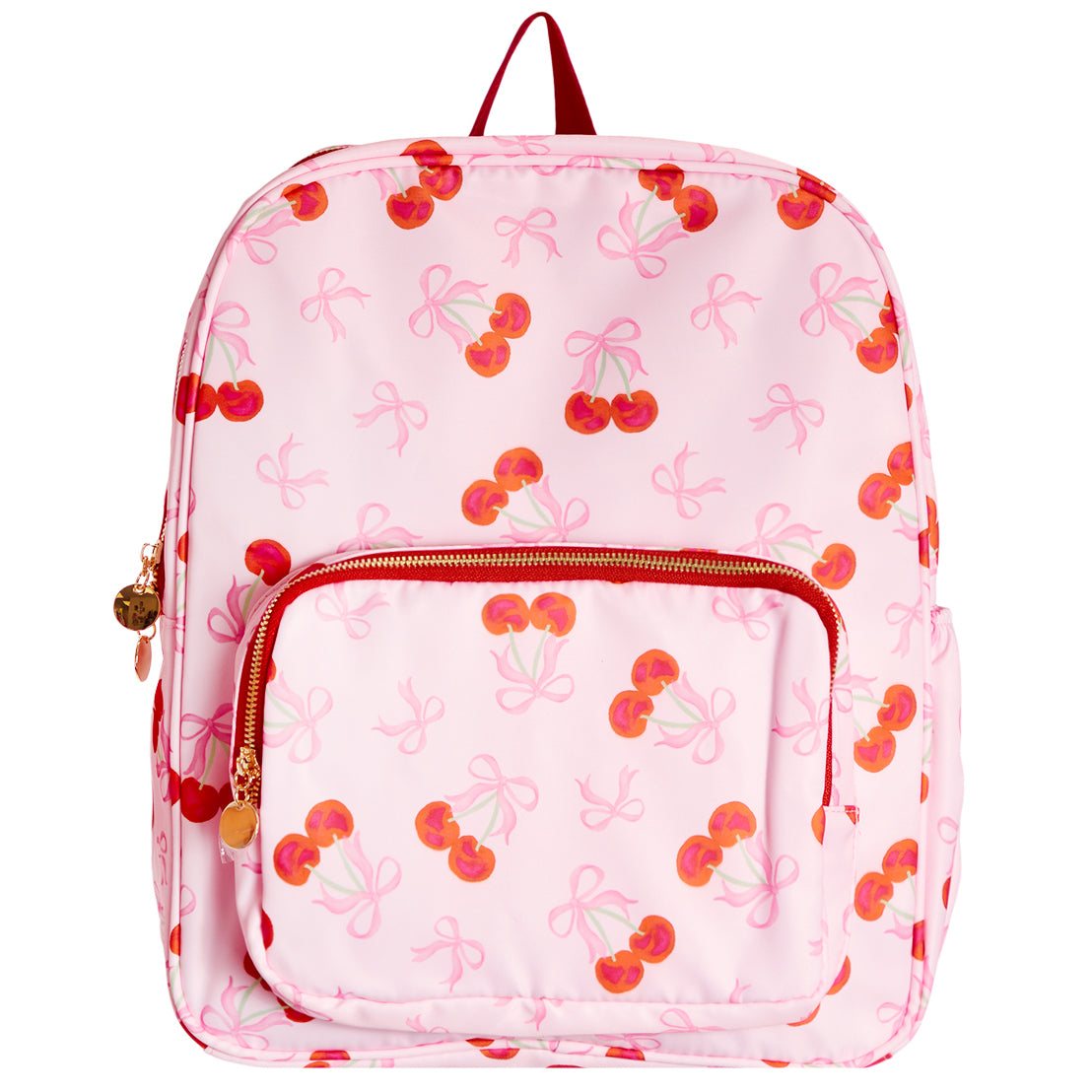 Cherry/Bow Print Backpack - Denny's
